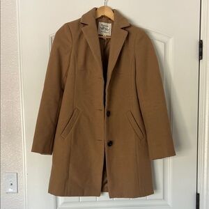 Maralyn & Me Brown Wool Blend Coat